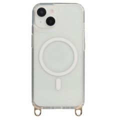Selencia Rivièra MagSafe Backcover met afneembare haakjes Apple iPhone 14 / 13 - Transparant