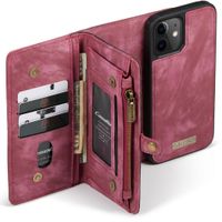 CaseMe Luxe Lederen 2 in 1 Portemonnee Bookcase iPhone 12 Mini