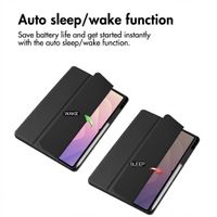 imoshion Trifold Hard Case Book Cover Samsung Galaxy Tab S11 / S12 Ultra - Black
