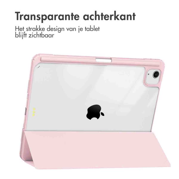 imoshion Trifold Hardcase Bookcase iPad Air 13 inch (2024) M2 - Roze