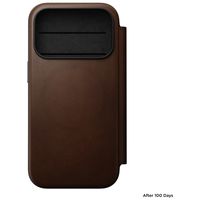 Nomad Modern Leather Folio Bookcase Apple iPhone 18 Pro / 17 Pro - Brown