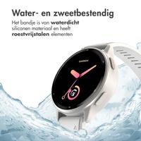 imoshion QuickFit® Siliconen bandje  - Garmin 22 mm aansluiting - Wit