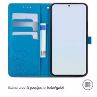 imoshion Mandala Bookcase Samsung Galaxy S25 / S24 - Turquoise