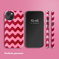 Selencia Vivid Tough Backcover met MagSafe iPhone 13 - Wave Vibes Lipstick