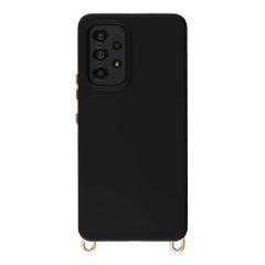 Selencia Rivièra MagSafe Backcover met afneembare haakjes Samsung Galaxy A53 - Velvet Black