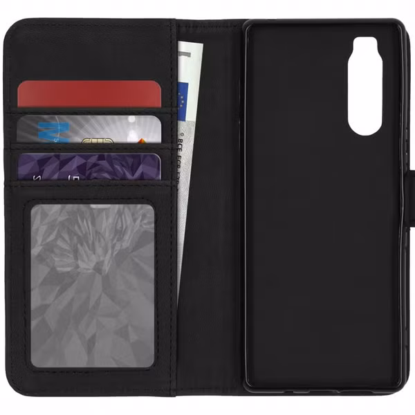 imoshion Luxe Bookcase Sony Xperia 5 - Zwart