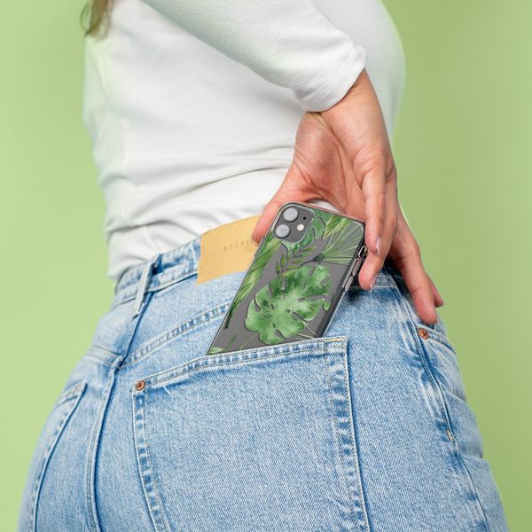 imoshion Design hoesje Samsung Galaxy A41 - Monstera Leaves