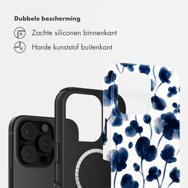 Selencia Vivid Backcover met MagSafe Apple iPhone 16 Pro Max - Midnight Blossom