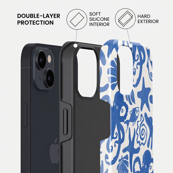 Burga Tough Back Cover with MagSafe Apple iPhone 14 - Nera
