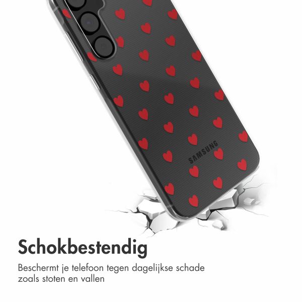 imoshion  Design hoesje Samsung Galaxy A55 - Red Hearts