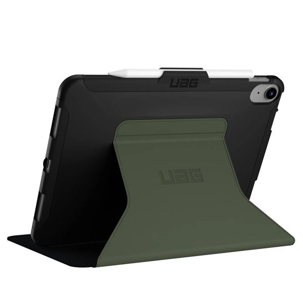 UAG Scout Bookcase Apple iPad 11 (2025) 11 inch A16 / iPad 10 (2022) 10.9 inch - Olive