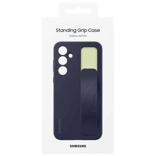 Samsung Originele Standing Grip Case Galaxy A55 - Blue