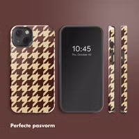 Selencia Vivid Backcover met MagSafe Apple iPhone 13 - Pied-de-Poule