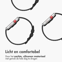 imoshion Siliconen bandje Huawei Watch Fit 4 / 4 Pro - Zwart