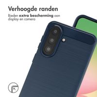 imoshion Brushed Backcover Samsung Galaxy A57 (5G) - Blauw