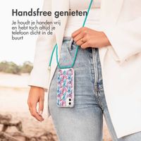 imoshion Design hoesje met koord Samsung Galaxy A40 - Jellyfish Watercolor