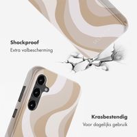 Selencia Vivid Tough Backcover Samsung Galaxy S23 FE - Desert Waves Beige