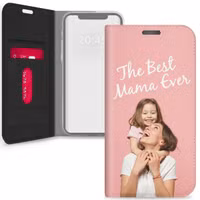 Ontwerp je eigen Compact gel bookcase hoes Apple iPhone 17 Pro - Wit