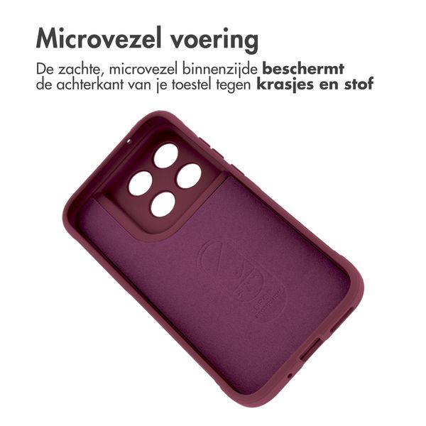 imoshion EasyGrip Backcover Motorola Moto G77 - Aubergine