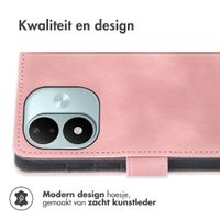 imoshion Bookcase met koord Xiaomi Redmi Note 17 (5G) - Roze