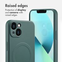 imoshion Colour Back Cover with MagSafe Apple iPhone 13 - Dark Green