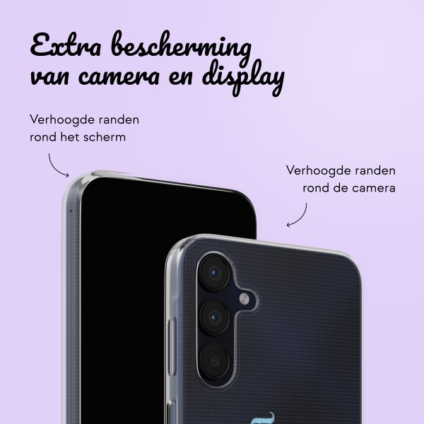 Hoesje met eigen foto en/of tekst Samsung Galaxy A15 (5G/4G) - Naam