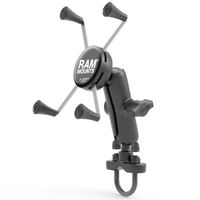 RAM Mounts X-Grip® U-Bolt telefoonhouder fiets/motor/scooter - Universeel - Groot - Zwart