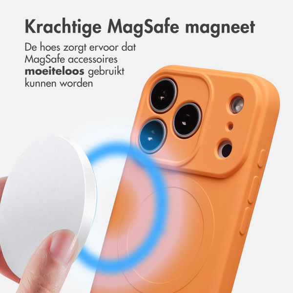 imoshion Color Backcover met MagSafe Apple iPhone 17 Pro - Neon Orange