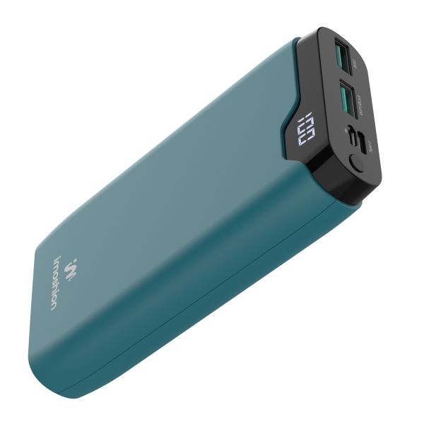 imoshion Powerbank - 20.000 mAh - Quick Charge en Power Delivery - Petrol Green