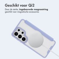 imoshion Transparante Bookcase met MagSafe Samsung Galaxy S26 Ultra - Lila