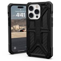 UAG Monarch Backcover iPhone 14 Pro - Carbon Fiber