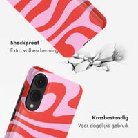 Selencia Vivid Backcover Samsung Galaxy S25 Edge - Dream Swirl Pink