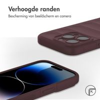 imoshion EasyGrip Backcover iPhone 14 Pro - Aubergine