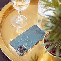 imoshion Design hoesje OnePlus Nord 2 - Grafisch Koper / Blauw