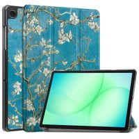 imoshion Design Trifold Bookcase Samsung Galaxy Tab A11 Plus - Green Plant
