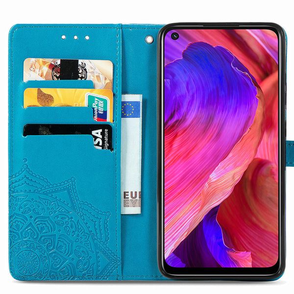 imoshion Mandala Bookcase Oppo A74 (5G) / A54 (5G) - Turquoise