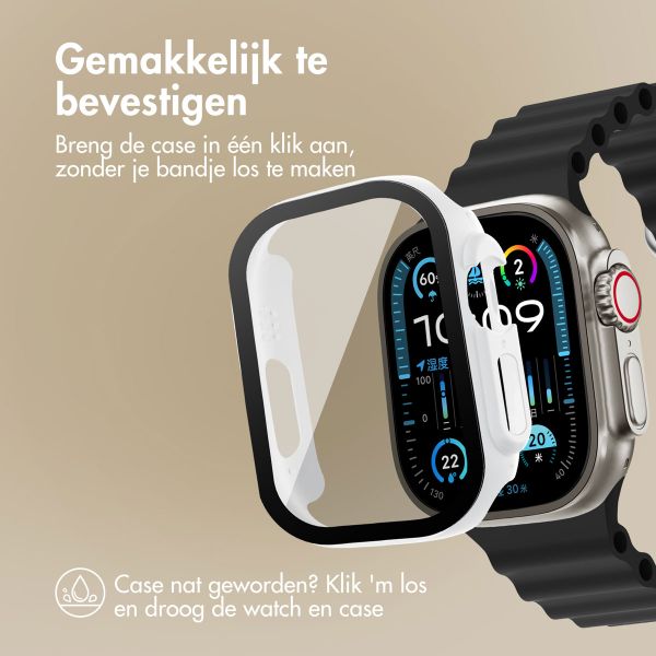 imoshion Full Cover Hardcase Apple Watch Ultra / Ultra 2 / Ultra 3 - 49 mm - Wit
