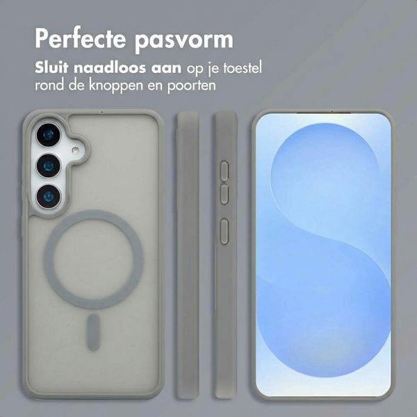 imoshion Color Guard Backcover met MagSafe Samsung Galaxy S25 - Grijs