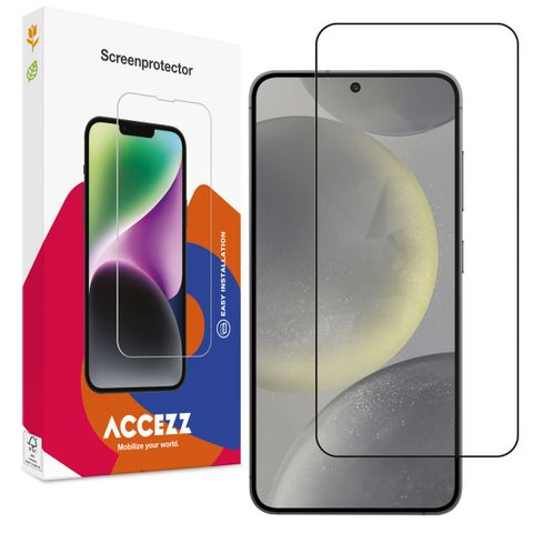 Accezz Gehard Glas Full Cover Screenprotector Samsung Galaxy S25