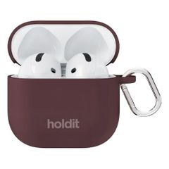 Holdit Solid Silicone Case Apple AirPods 5 / 4 - Bordeaux