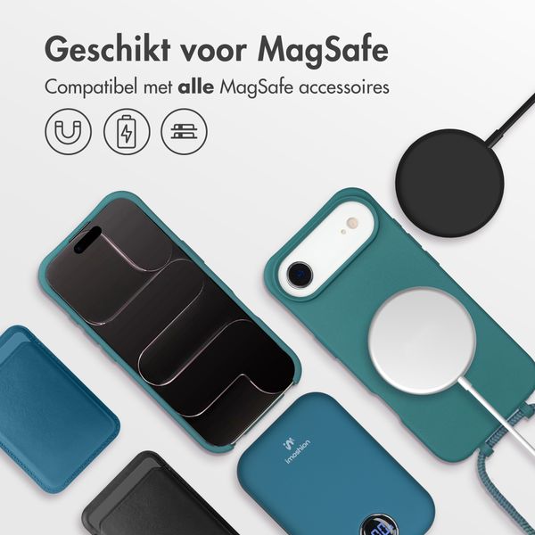 imoshion Color Backcover met afneembaar koord met MagSafe Apple iPhone Air - Donkergroen