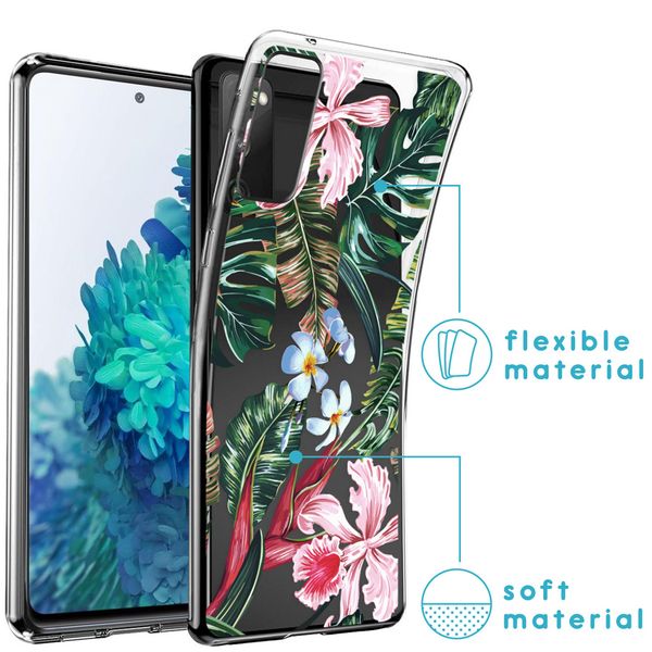 imoshion Design hoesje Samsung Galaxy S20 FE - Tropical Jungle