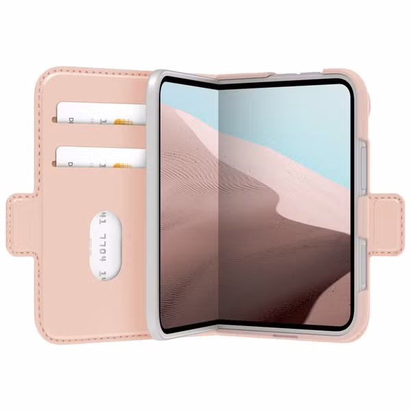 dbramante1928 Copenhagen ICON Bookcase Apple iPhone Duo - Pink Sand