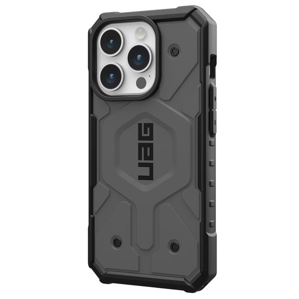 UAG Pathfinder Backcover MagSafe iPhone 15 Pro - Zilver