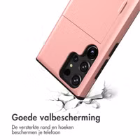 imoshion Backcover met pasjeshouder Samsung Galaxy S23 Ultra - Rosé Goud