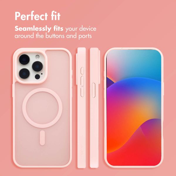 imoshion Colour Guard Back Cover with MagSafe Apple iPhone 15 Pro Max - Light Pink