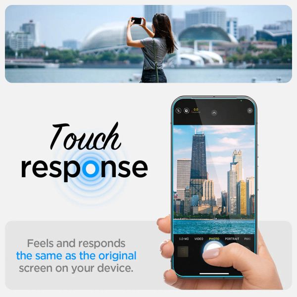 Spigen GLAStR Privacy EZ Fit Screenprotector + Applicator Google Pixel 9 Pro XL / 10 Pro XL