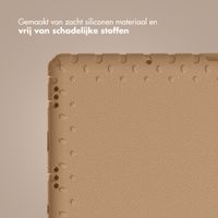 imoshion Kidsproof Backcover met handvat Samsung Galaxy Tab A11 Plus / A9 Plus - Bruin