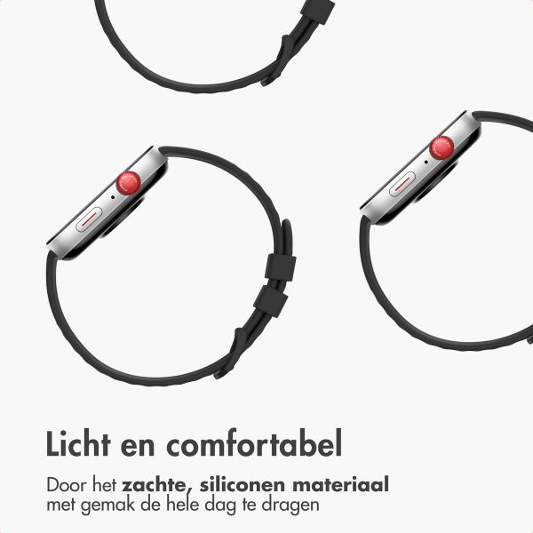 imoshion Siliconen bandje Huawei Watch Fit 4 / 4 Pro - Zwart