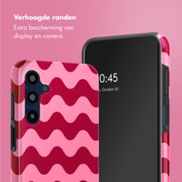 Selencia Vivid Tough Backcover Samsung Galaxy A16 - Wave Vibes Lipstick